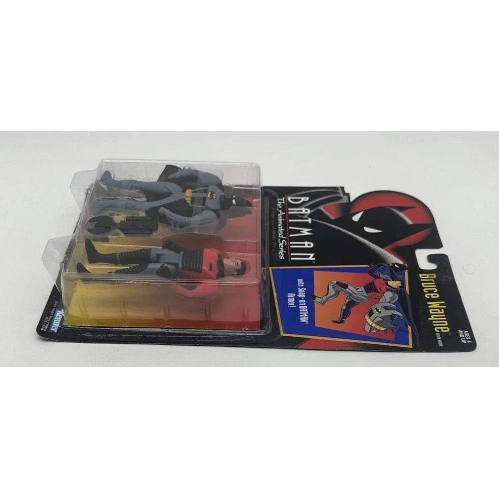 1992 KENNER BATMAN THE ANIMATED SERIES BRUCE WAYNE SNAP-ON ARMOR FIGURE NEW